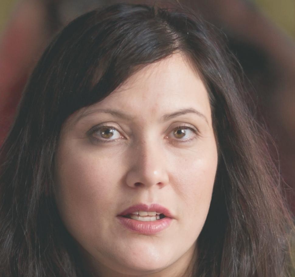 Portrait of Meredith Blackwood, successful floristry student